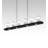Darlina 6 - Light Flat Black LED Kitchen Island Pendant