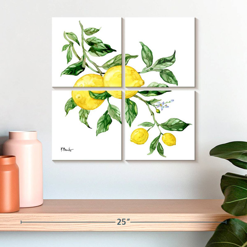Yarlin citrons siciliens I, H 18 po x l 18 po
