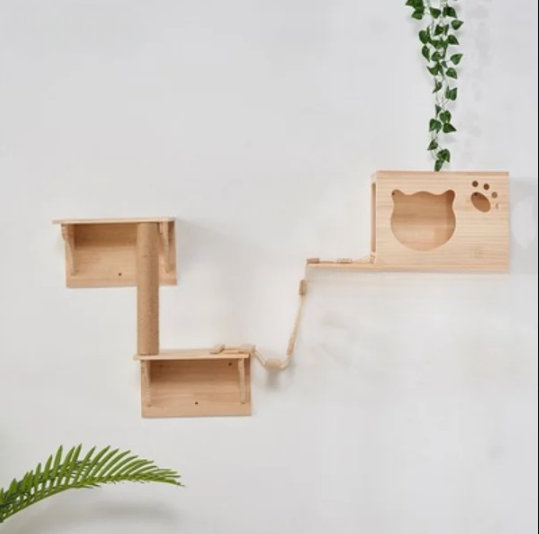 Howa Wood Pet Bed