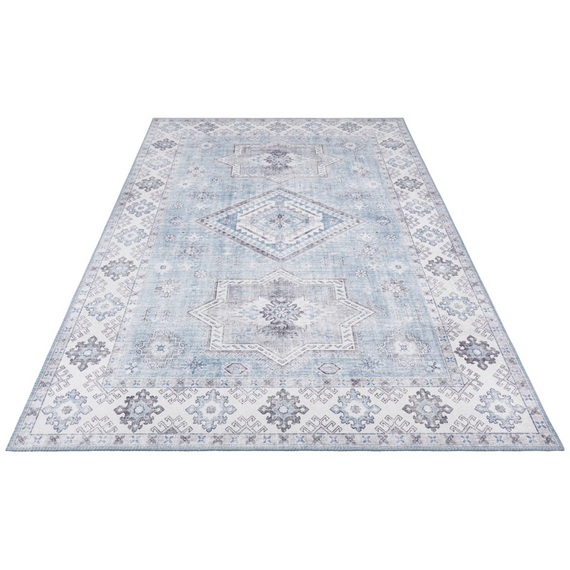 Gratia Tufted Blue Rug, Rectangle 120 x 160cm