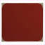 Table basse rouge rustique avec tiroir pour le salon, rangement peu encombrant et amp; Base en X stable-809755468