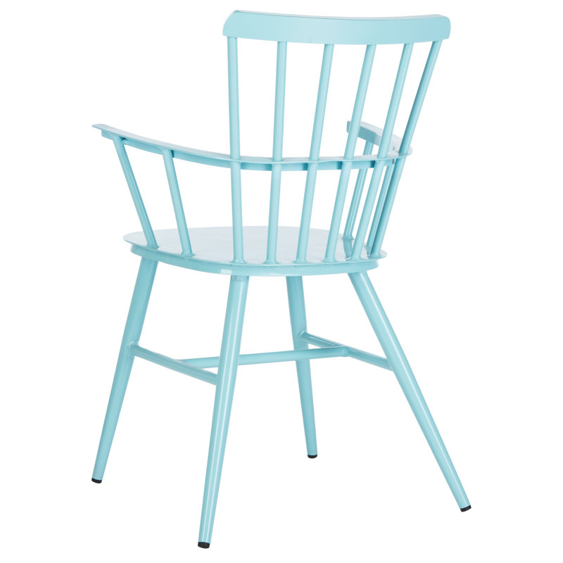Clifton Outdoor Dining Side Chair, Baby Blue