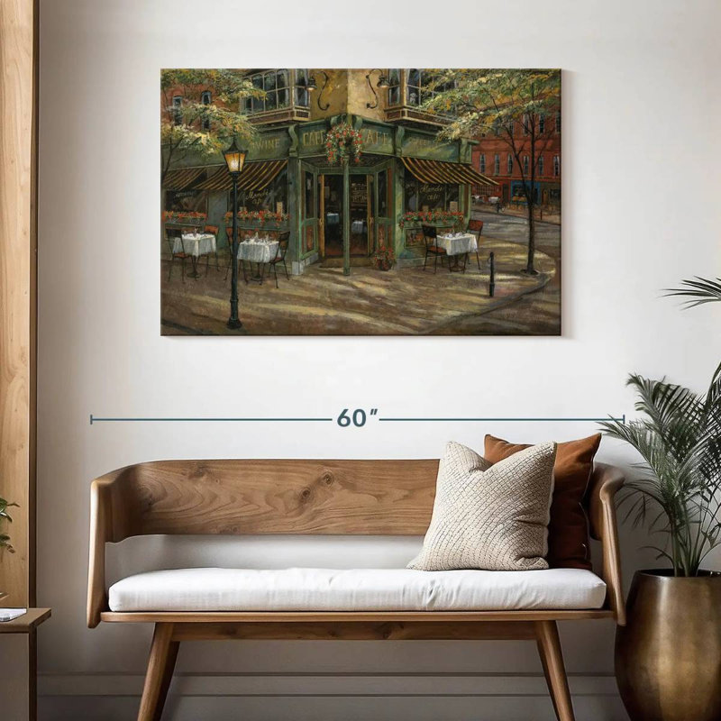 Lilie Mandi's Cafe, 30" H x 45" W