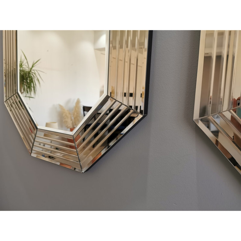 Ensemble de 2 miroirs Romeville, Bronze
