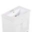 Meuble-lavabo 30 po avec lavabo, armoire de salle de bain avec 2 portes et 1 tiroir
