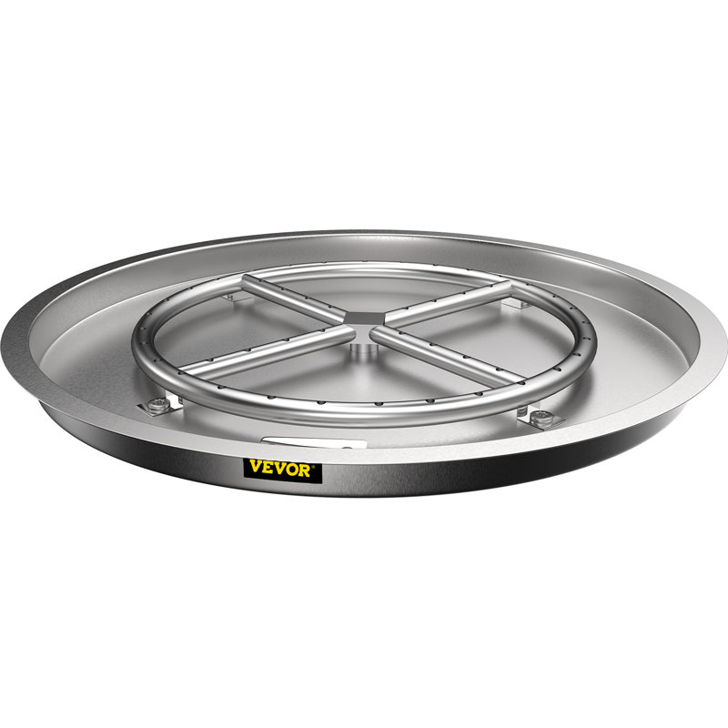 21'' Round Stainless Steel Fire Pit Tool