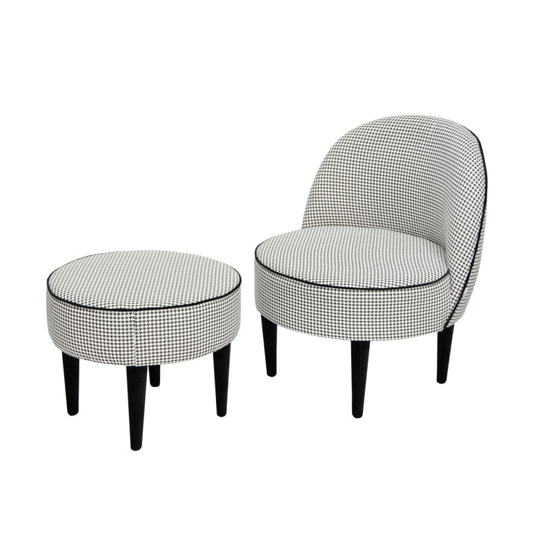 Pastel Upholstered Accent Chair