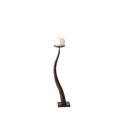 Chiseled Candle Holder-Short