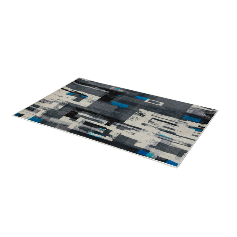 Premium Hall Carpet, 31.5 x 78.7 Inches | 100% Polyester, Antibacterial | 0.04 in Pile Height, Non-Slip Underside, Machine Washable | 3D Digital Printing | Ideal for Living Room & Entryway, Easy Maintenance