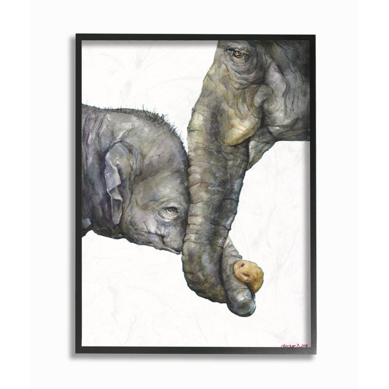 Décoration murale Drumheller, H 20 po x l 16 po x P 1,5 po, Giclée encadrée noir minuit
