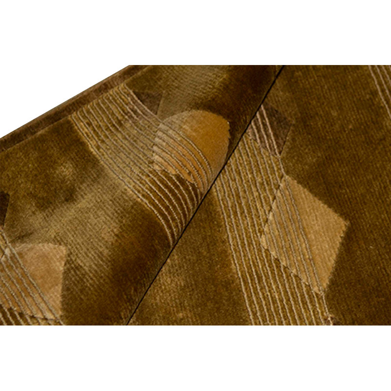 Tapis doré de haute qualité noué à la main