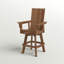 Chaise de bar pivotante Modern Curveback Adirondack-50287955