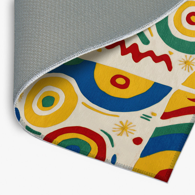 Funky Trail Indoor And Outdoor Area Rug, Rectangle 9' x 12'