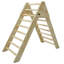 Triangle en bois naturel pliable 2-en-1 Fionafurn-134080487