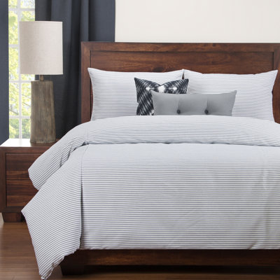 Everlast Modern & Contemporary Striped Duvet Cover & Insert
