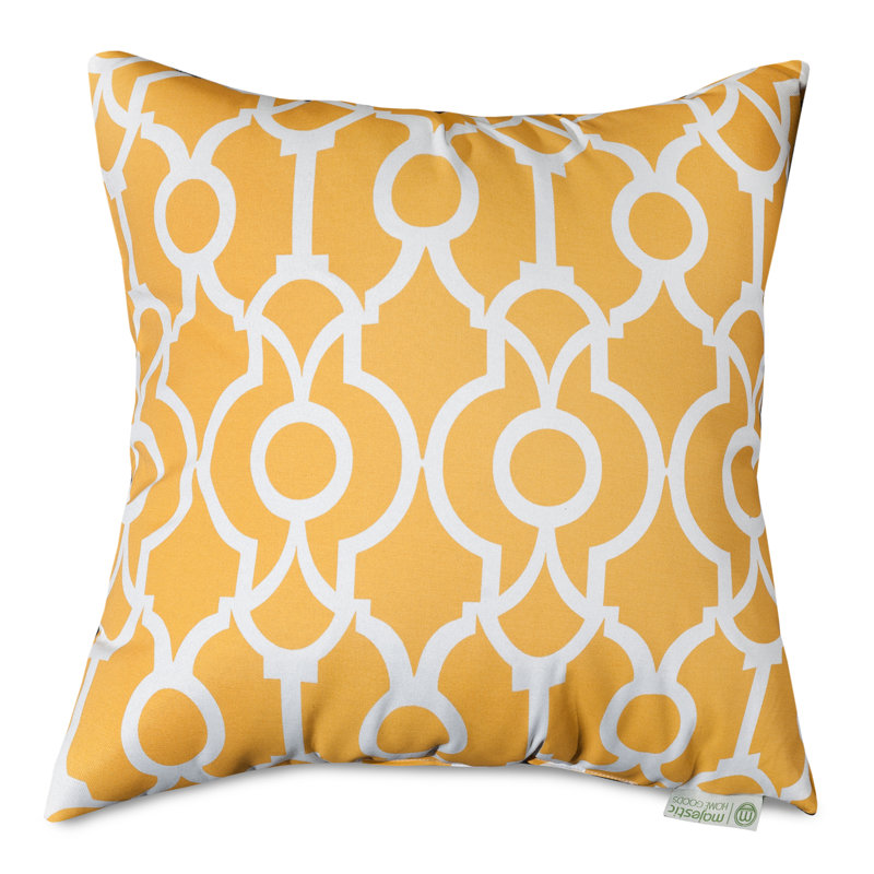 Coussin Athens, H 24 po x l 24 po, Agrume