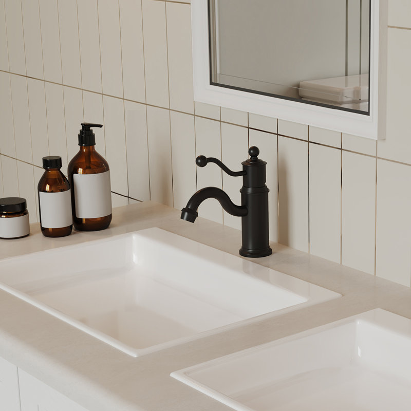 Classic Style Single Handle Bathroom Faucet