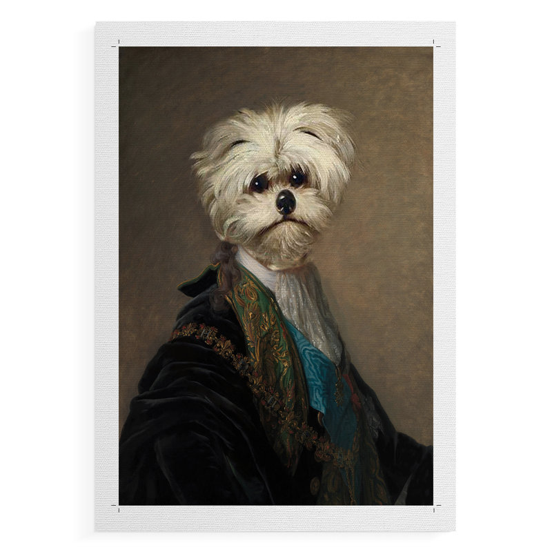 Royal Ruff - Impression sur toile seulement - NON-CADRE, H 60 po x l 40 po