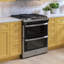 30" 6.7 cu. ft. Slide-in Gas with Griddle