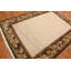Tapis intérieur en laine 5 pi 9 po x 8 pi 1 po one-of-kind à la main noué la chocolat/olive/beige Aliz
