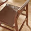 Chaise d'appoint en cuir Sonora-114657704