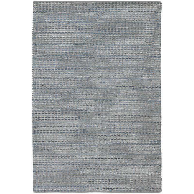 Easton Handmade Cotton Area Rug, Rectangle 7'9" x 10'6"