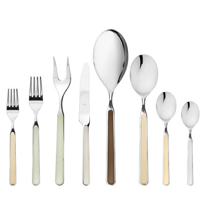 Fantasia Flatware Set - 43 Pieces - Sand