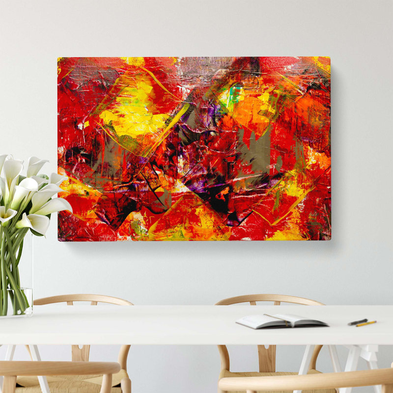 Abstract Vol.215 - Wrapped Canvas Painting, 91.4 cm H x 61 cm W