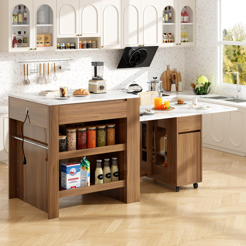 Wood Kitchen Island