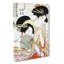 Chojiya Hinazuru Hinamatsu by Kitagawa Utamaro - Wrapped Canvas Painting-55371978