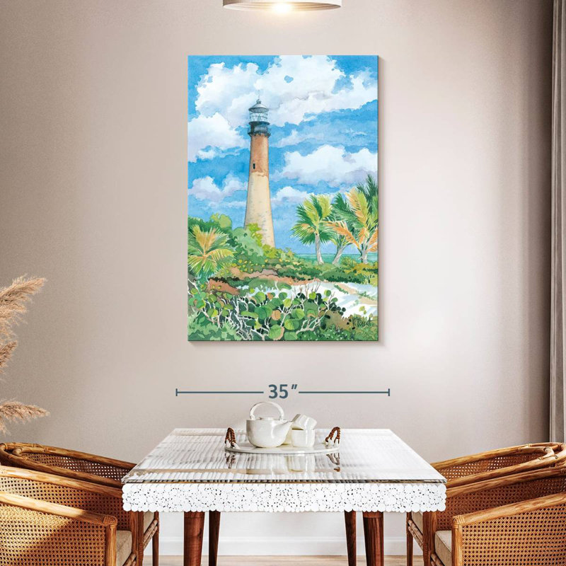 Lighthouse cape florida Aletra, H 48 po x l 32 po
