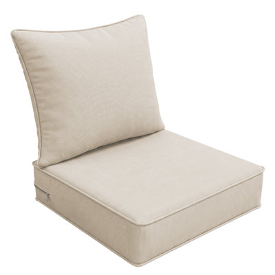 Sunbrella® Outdoor Replacement Chair Cushions & Pillows Set,Durable, Weather-Resistant Design