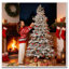 Arbre de Noël artificiel givré 7,5 pi-1794964660