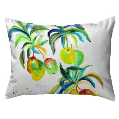 Outdoor Reversible Throw Pillow