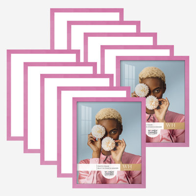 Wood Picture Frame - Set of 10