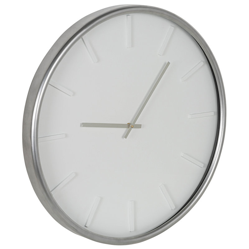 Farrell Metal Analog Wall Clock