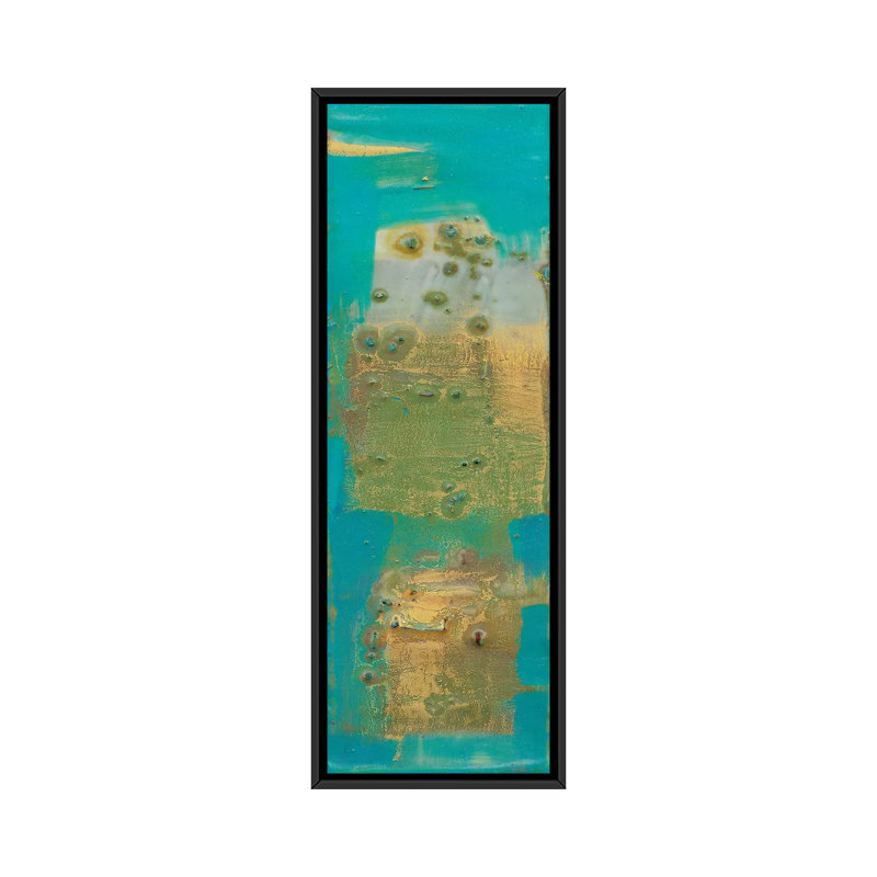 «Reedy Blue V» par Sue Jachimiec, impression sur toile tendue sur châssis, H 36 po x l 12 po x P 1,5 po
