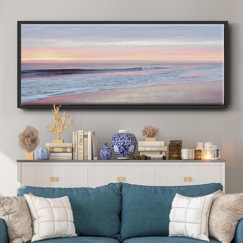 Morning Break I- Framed Canvas