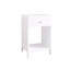 Table de chevet moderne avec tiroir et tablette ouverte, table d'appoint minimaliste-2141857078