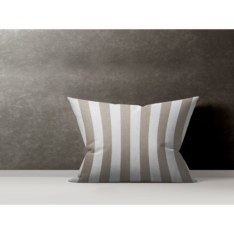 Claire Rectangular Cotton Pillow Cover & Insert, Beige