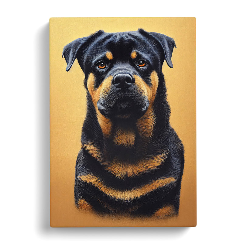 Rottweiler Vol.3 - Wrapped Canvas, 50cm H x 35cm W x 3cm D