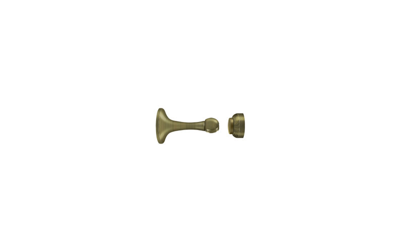 Kick Stop, Antique Brass