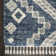 Tapis bleu / beige Ileyah Southwestern