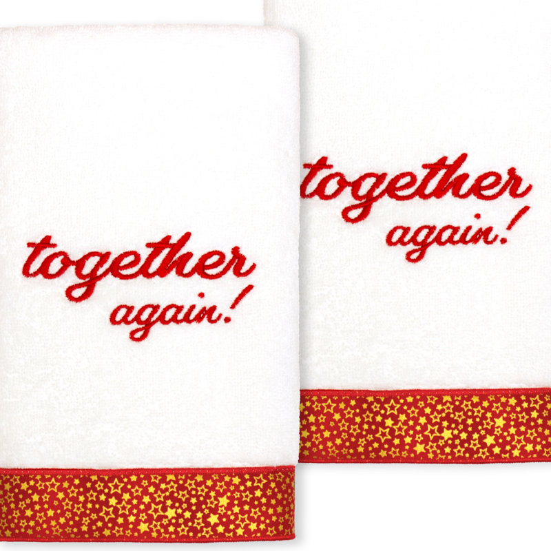 Christmas Turkish Cotton Hand Towel