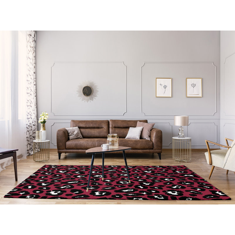 Animal Print Indoor Rug, Rectangle 9' x 12'