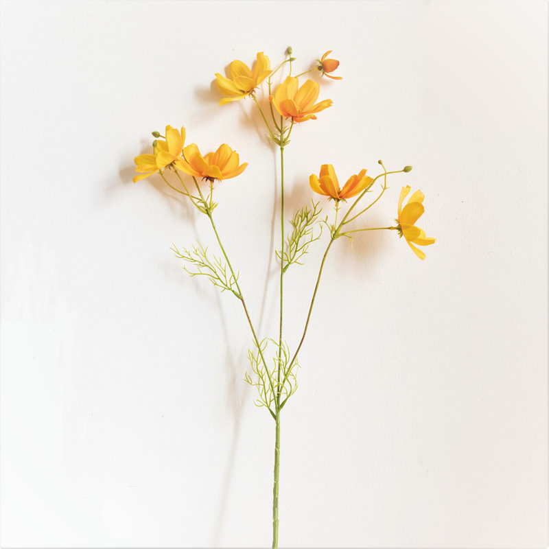 Silk Daisy Arrangement, Orange