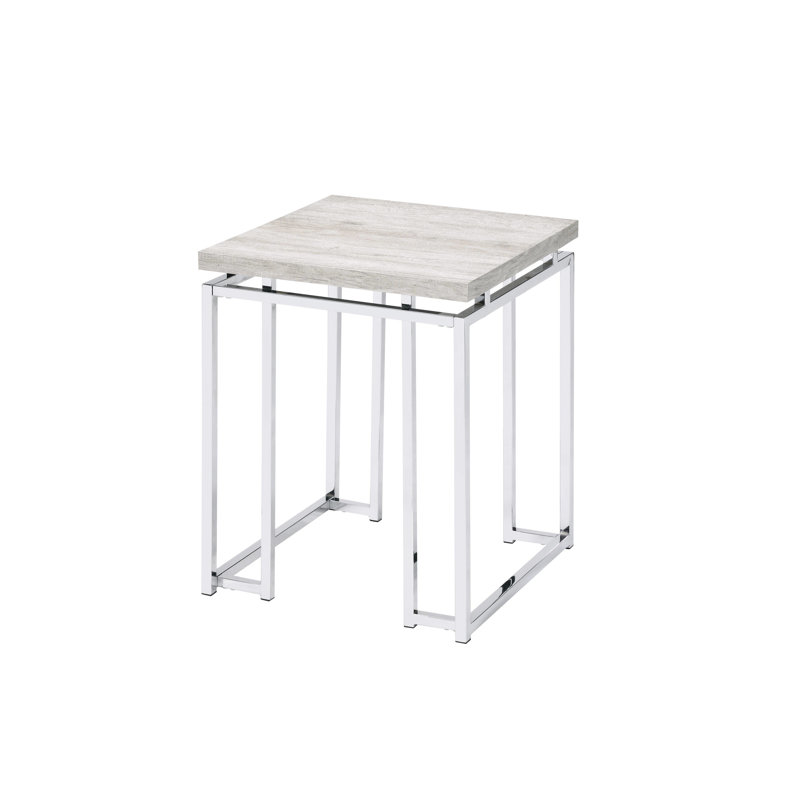 Oak & End Table - Built To Last Natural Side Withstand Daily Use