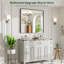 Miroir de salle de bain mural Llesenia-184043376-184043387-179273157