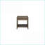Cocoa Finish Coffee Table with Soft Touch Self-Closing Drawer &amp; Open Shelf, Compact Design