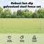 Fence with Post Segment Outdoor Barrier Garden Terrace Divider Boundary-1585767878-1585767866